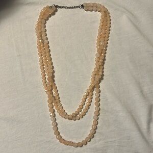 Pink chunky necklace 2010’s